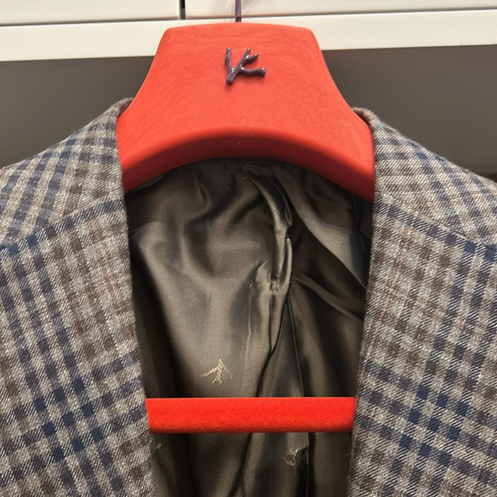 ISAIA NAPOLI MARECHIARIO SPORT Jacket Checkered Print - Picture 2 of 4